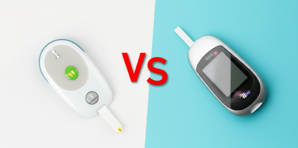 CGM vs glucometer comparison for Indian diabetics